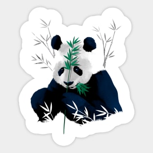 Panda Bamboo Sticker